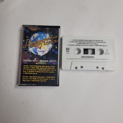Disco mania cassette tape - disco,