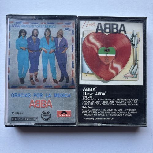 Abba cassette lot - abba, gracias