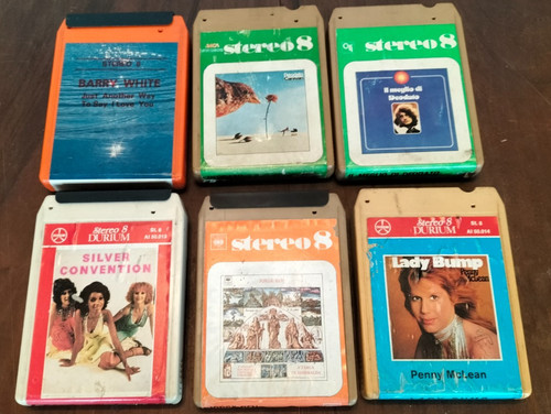 Stereo lotto cassette - lotto, 6
