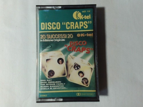 Disco craps cassette k7 - mc,