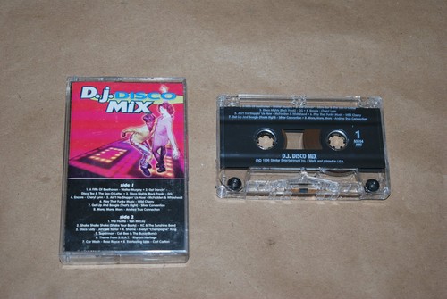 Disco mix cassette tape - j.,