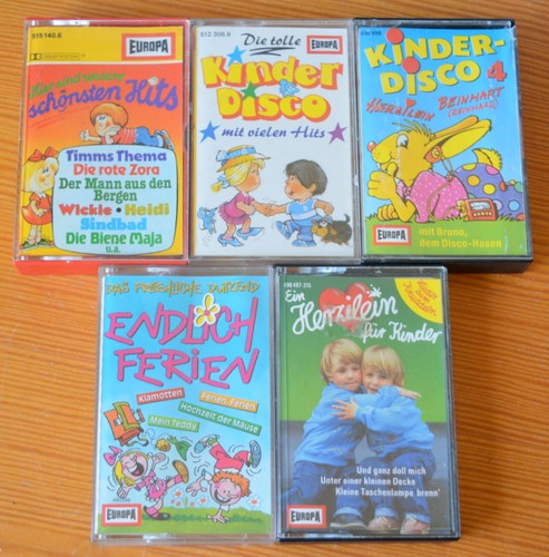 Musikkassetten kinder disco - 5, kinder-disco